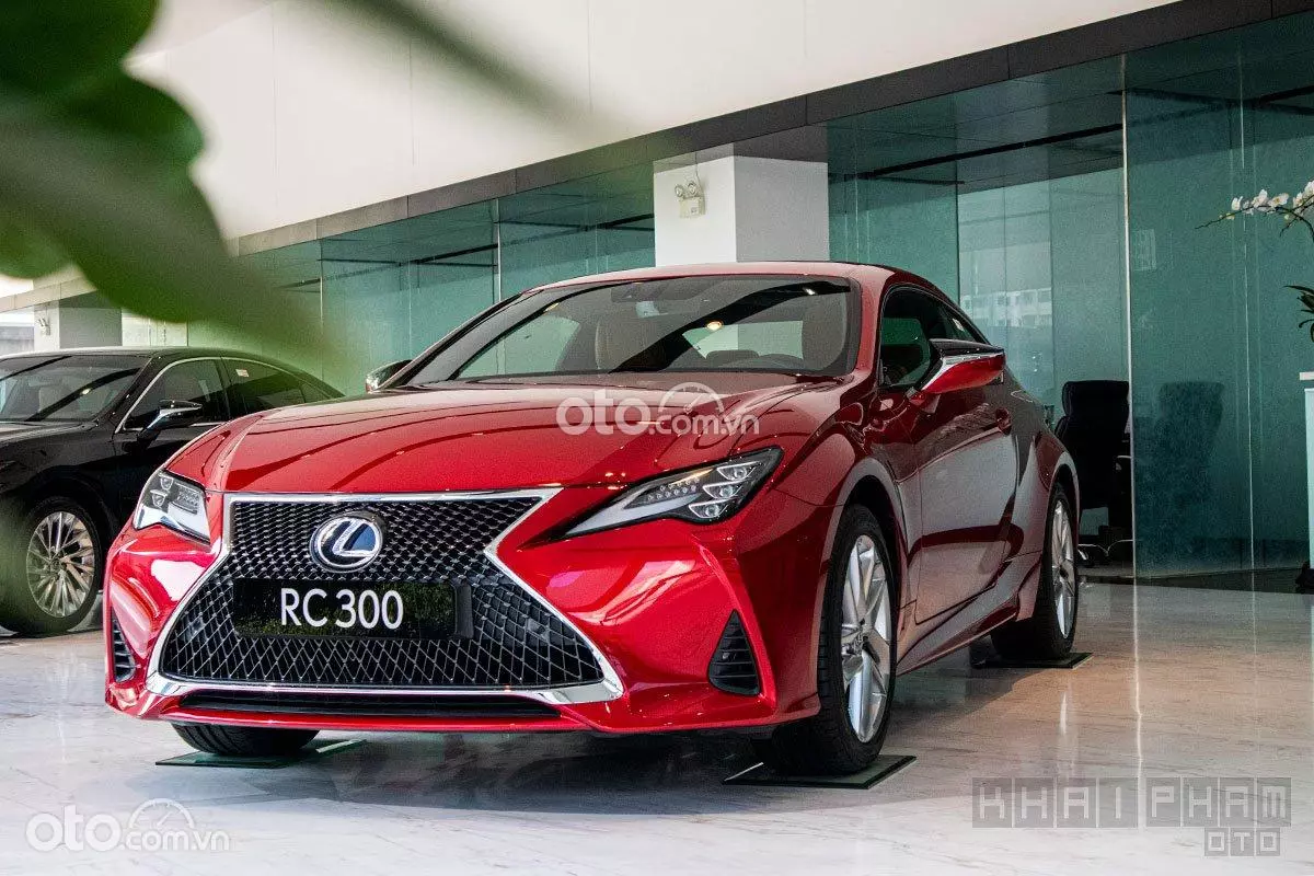 Ngoại thất Lexus RC 2021 mới nhất.