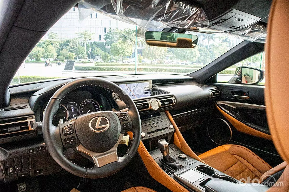 Nội thất Lexus RC 2021 mới nhất.
