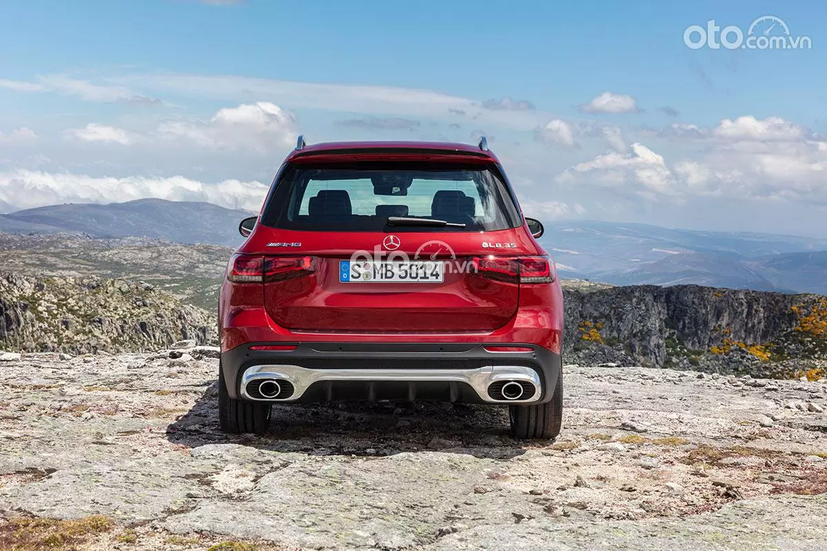 đuôi xe Mercedes-AMG GLB 35 4MATIC.