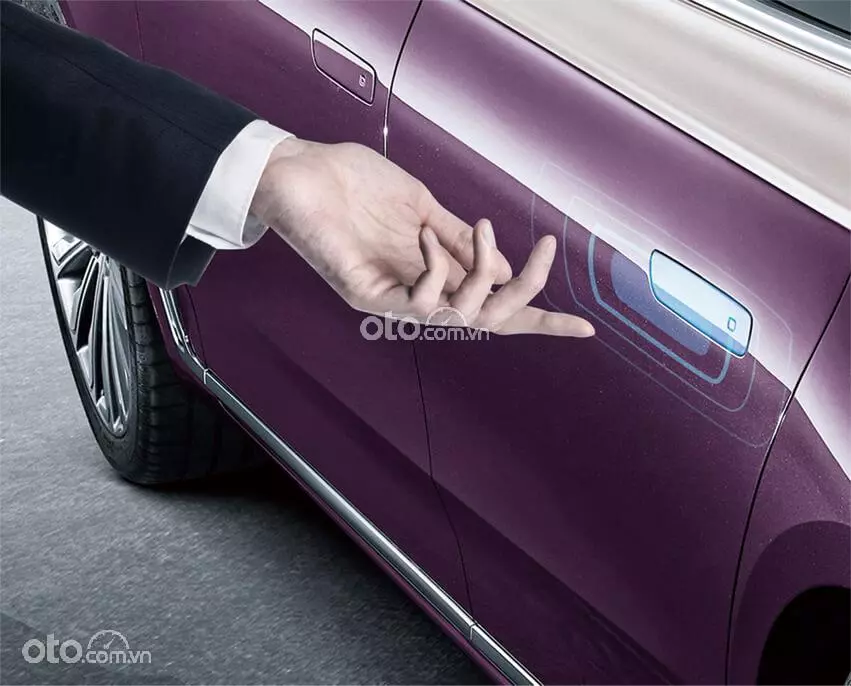 tay nắm cửa xe Hongqi H9 2022.