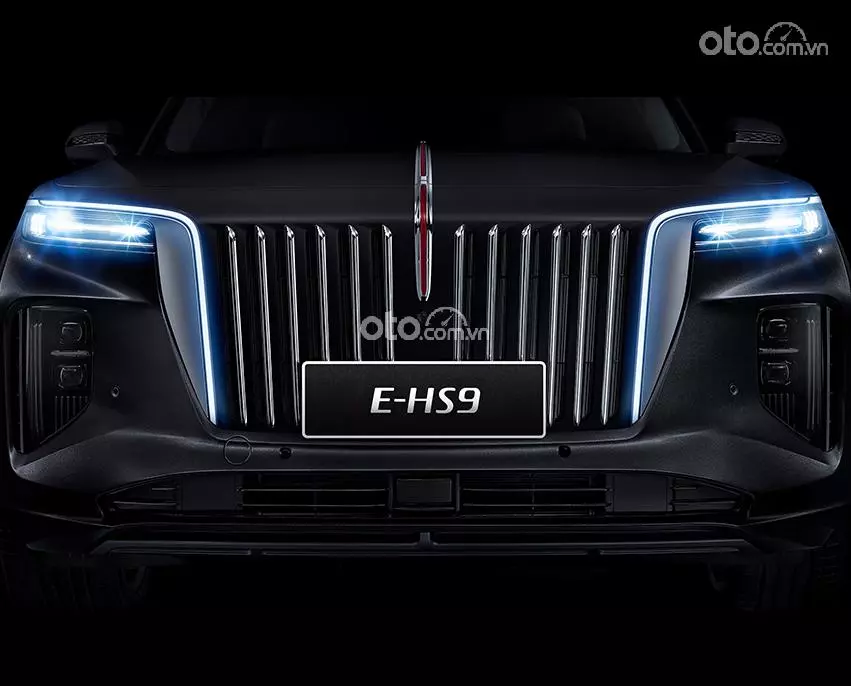  lưới tản nhiệt Hongqi E-HS9 2022.