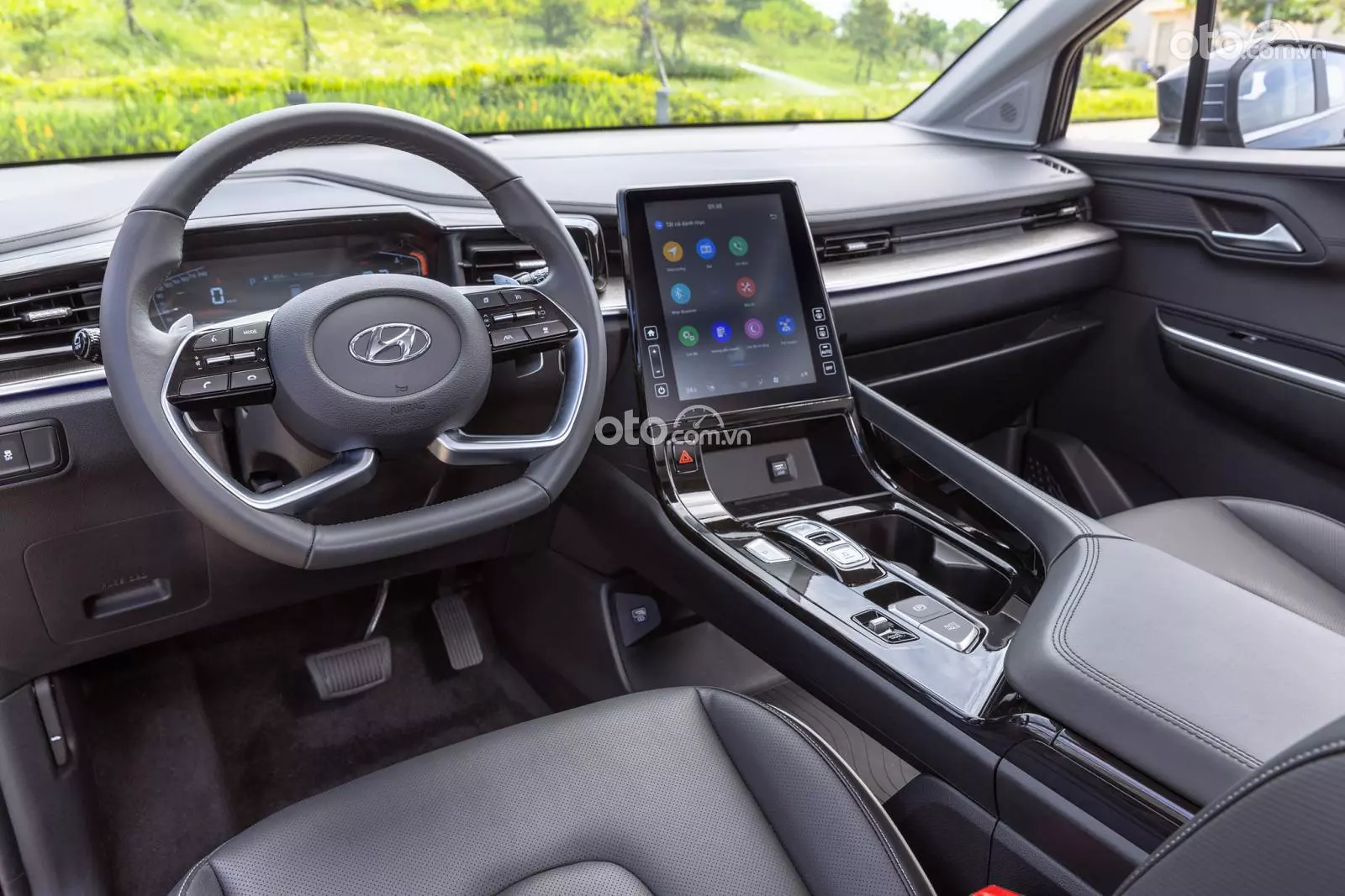 Vô-lăng xe Hyundai Custin Vô-lăng xe Hyundai Custin.