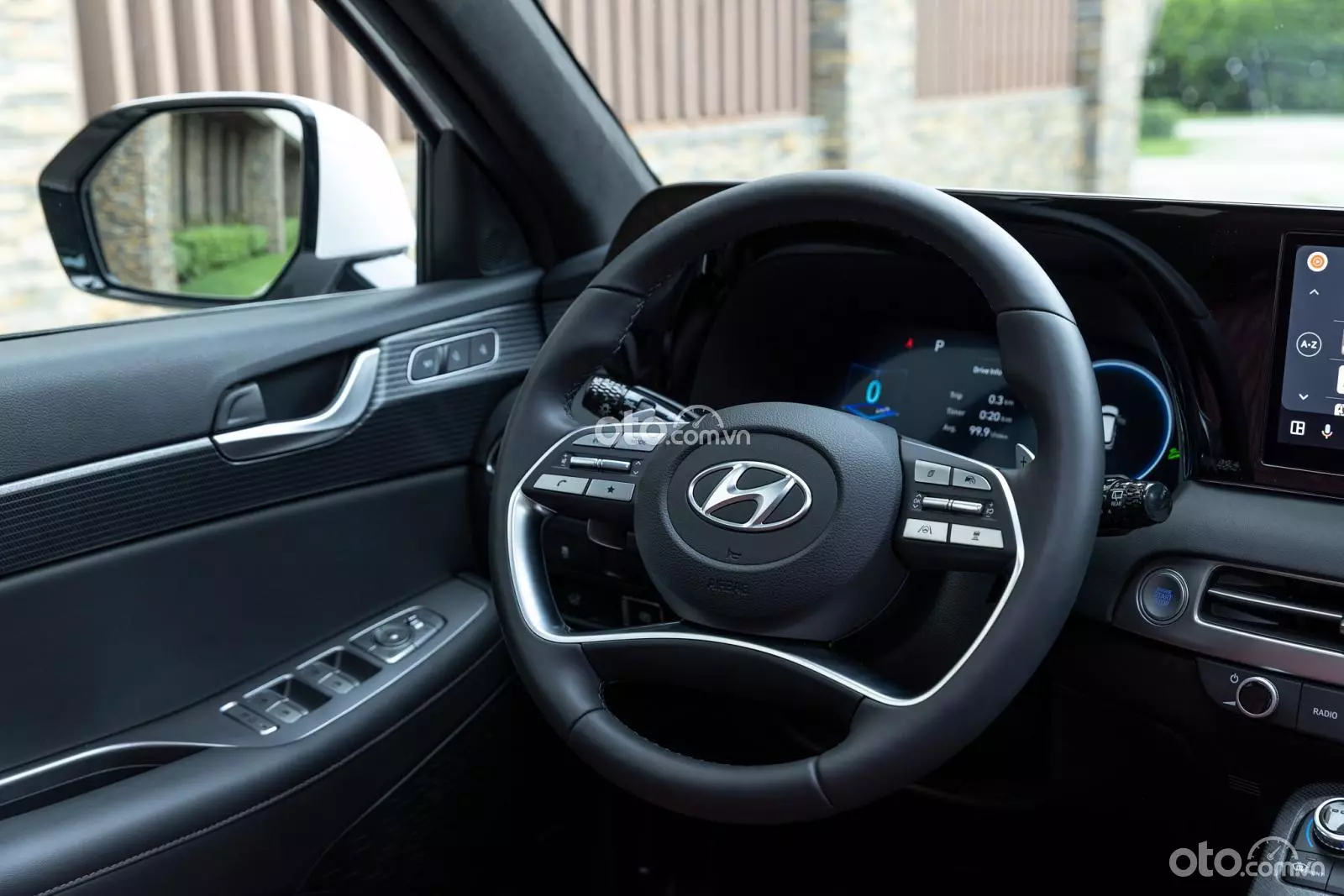 Vô-lăng xe Hyundai Palisade Vô-lăng xe Hyundai Palisade.