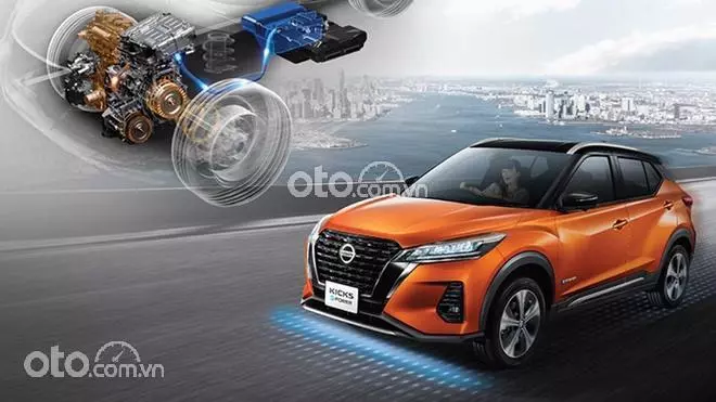 Kicks sở hữu đầy đủ 14 công nghệ di chuyển thông minh thuộc thương hiệu Nissan.