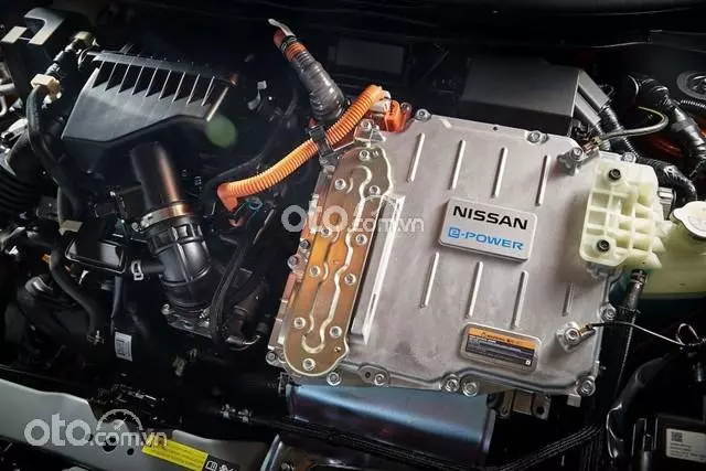 Động cơ hybrid e-Power trên Nissan Kicks.