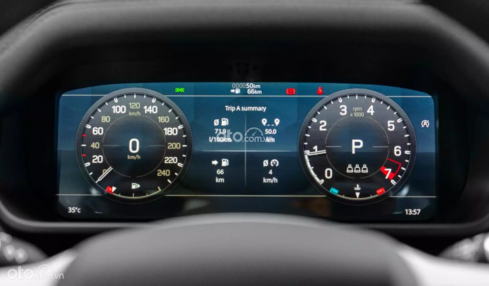 đồng hồ Land Rover Defender.