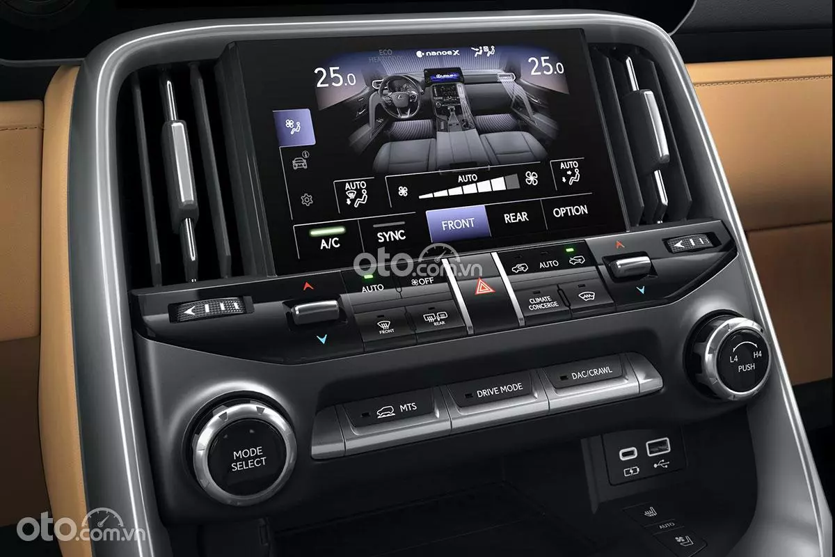 tiện ích Lexus LX 600