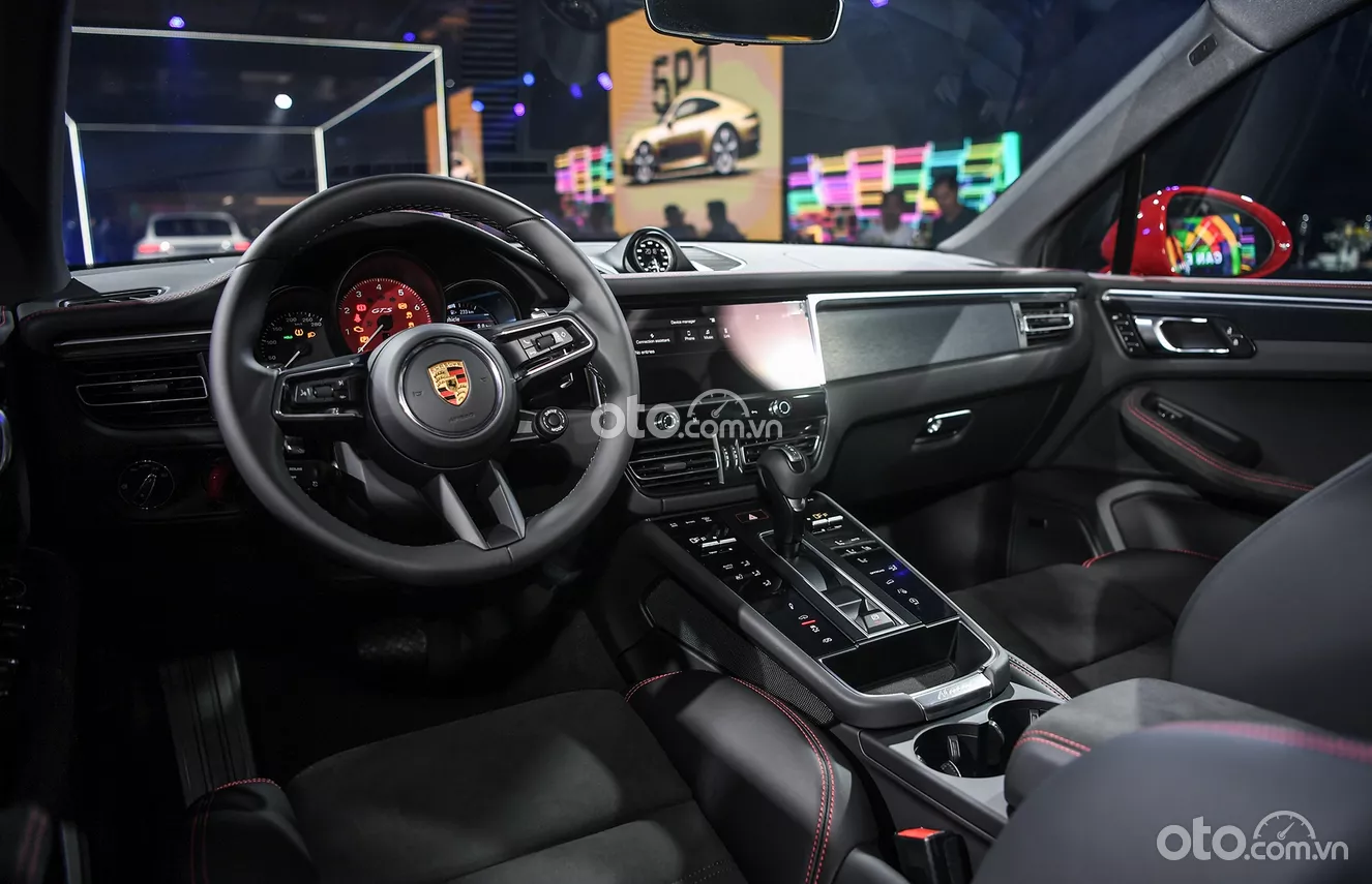 Nội thất xe Porsche Macan .