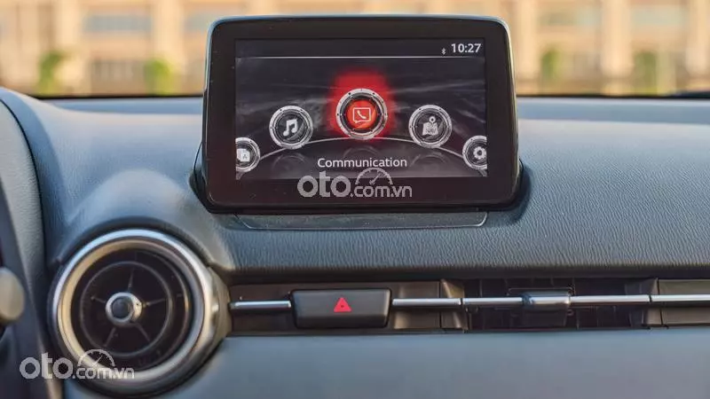 màn hình thông tin giải trí Mazda 2 2021.