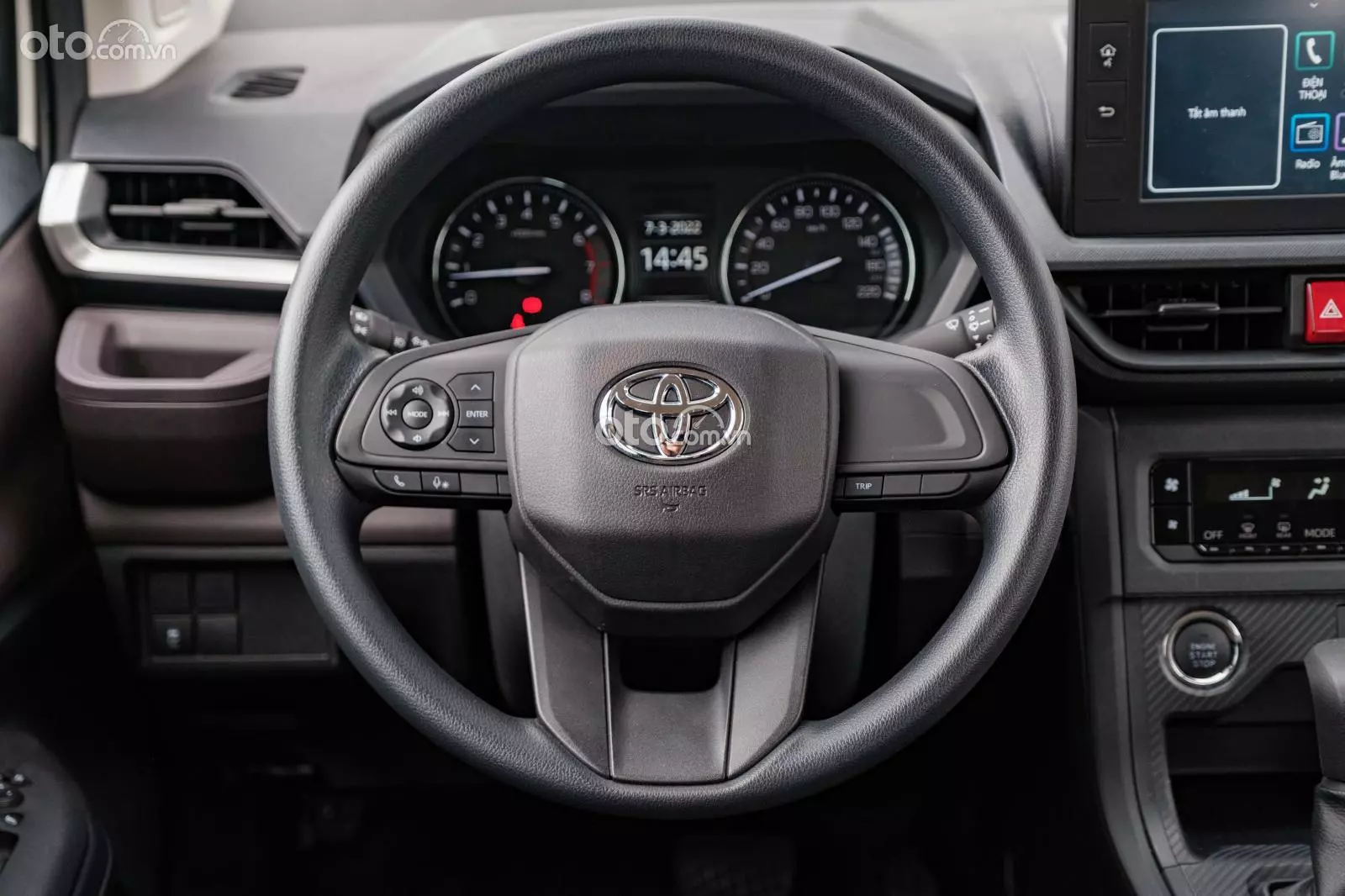 vô-lăng xe Toyota Avanza Premio 2022.