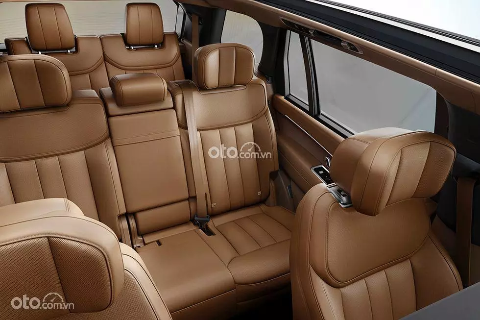 Cấu hình ghế ngồi trên Land Rover Range Rover Autobiography 2022.