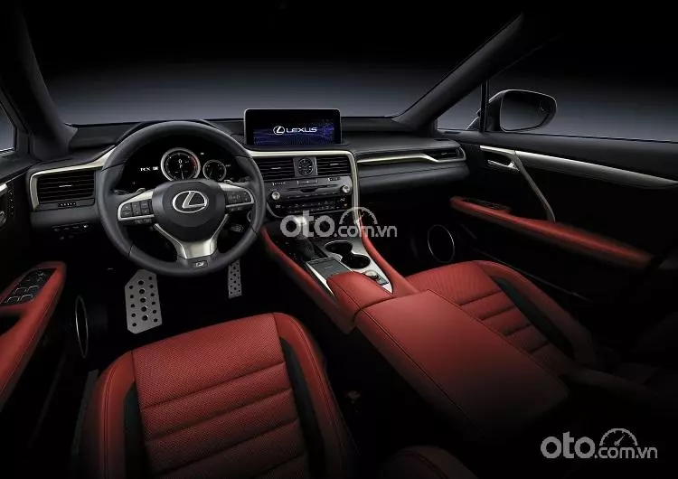 khoang nội thất Lexus IS 300 F Sport.