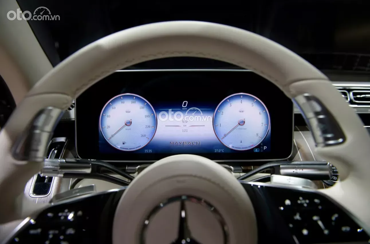 màn hình mới trên Mercedes-Maybach S 680 4Matic 2023.