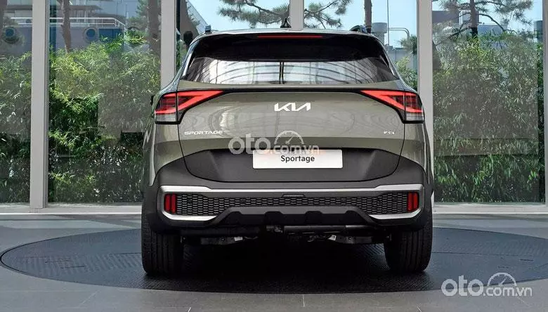 đuôi xe KIA Sportage 2022.
