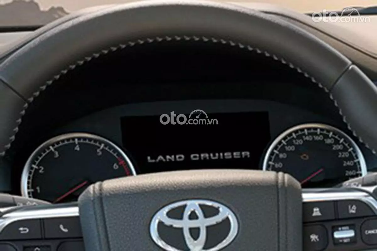 vô-lăng xe Toyota Land Cruiser 2022 .