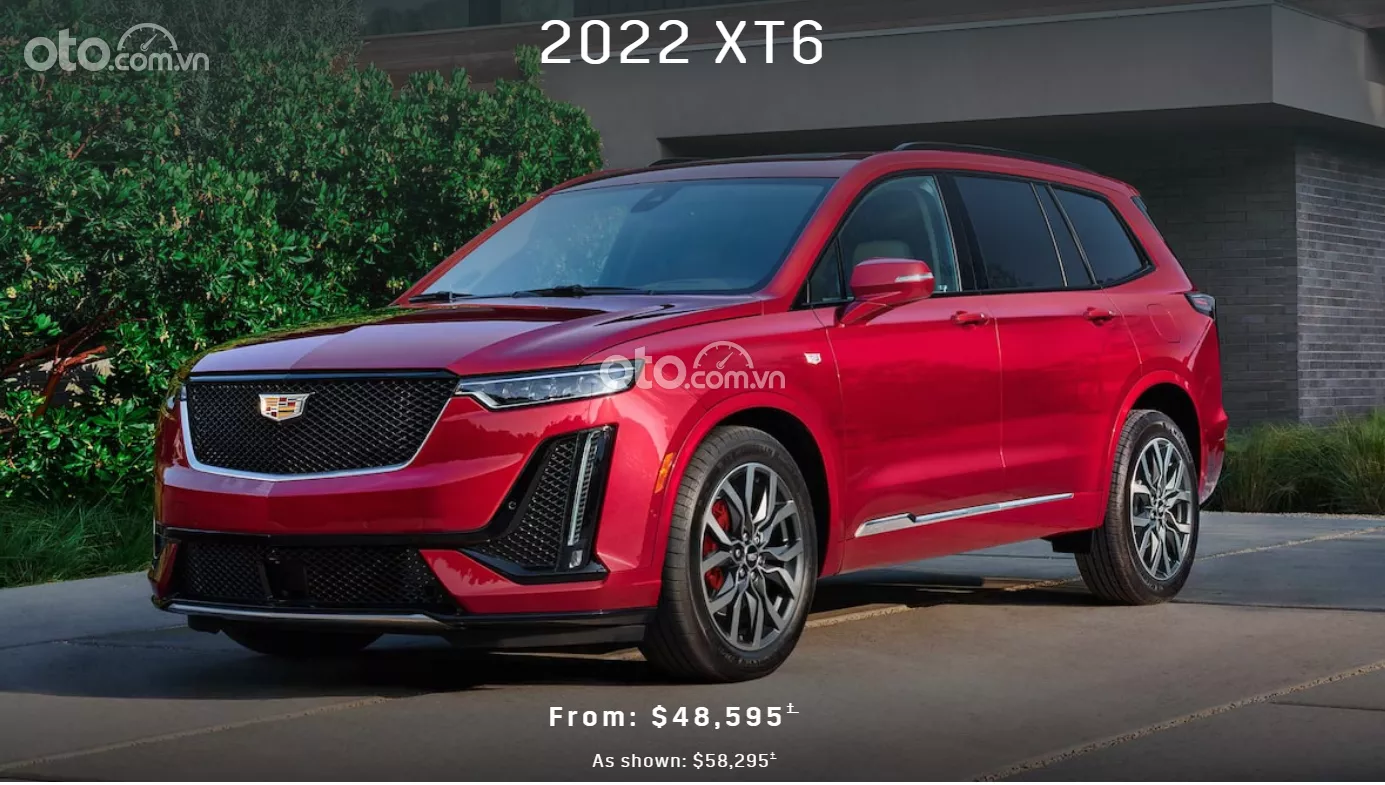Giá xe Cadilllac XT6.
