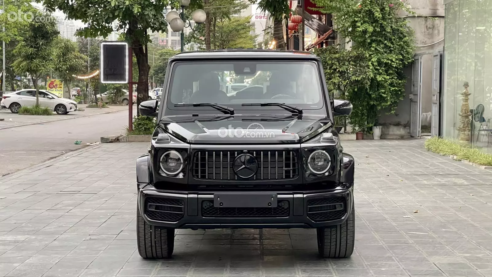 tổng thể đầu xe Mercedes-AMG G63