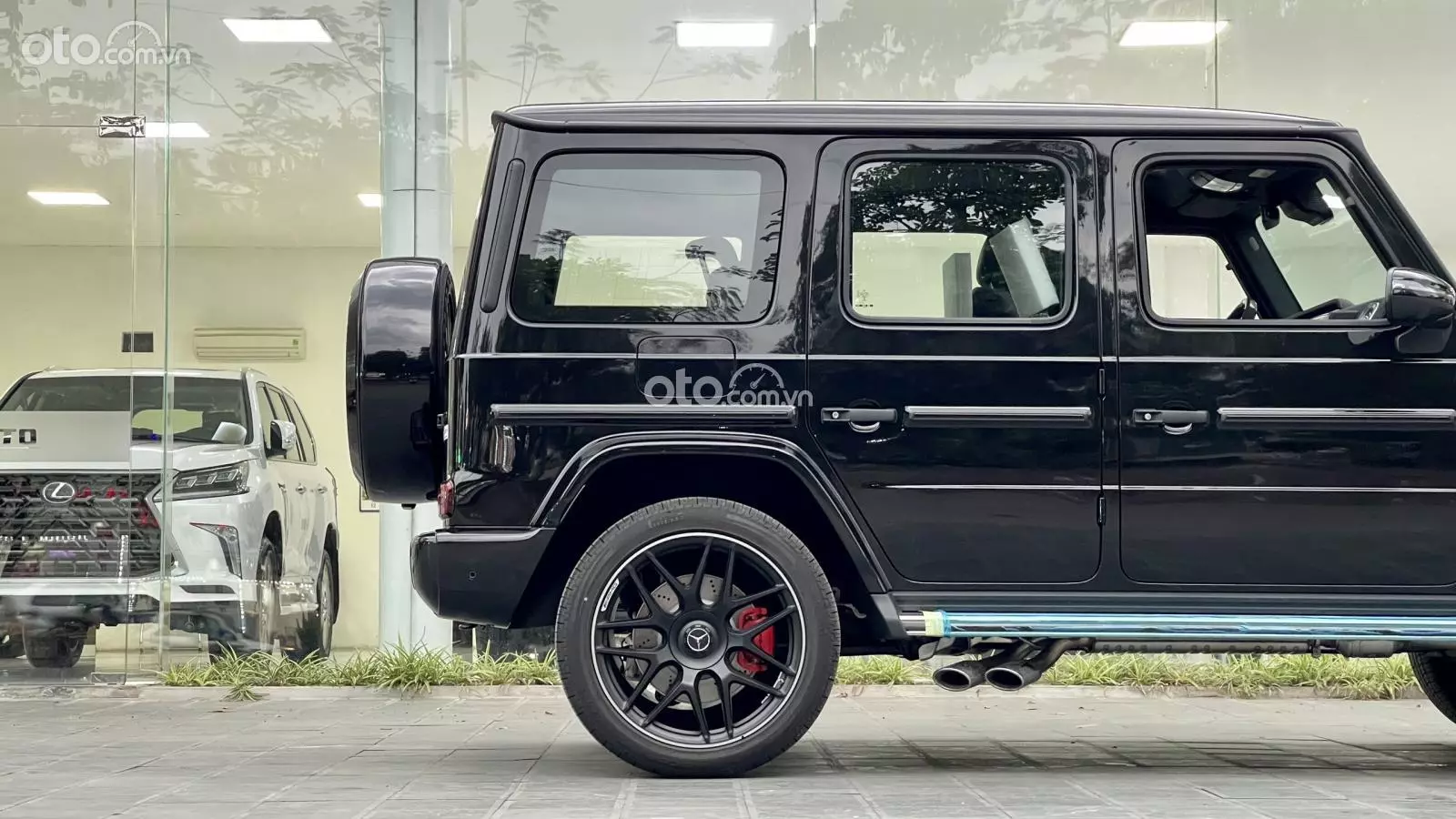 phần hông sau xe Mercedes-AMG G63.