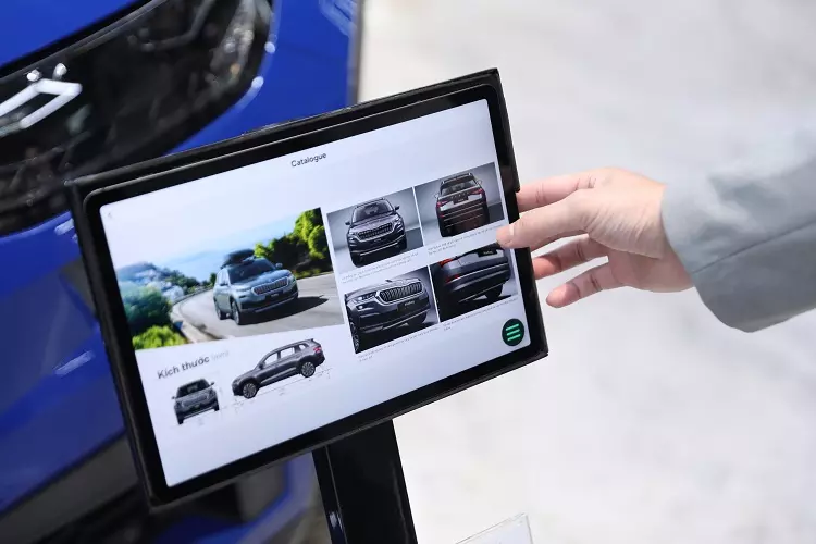 Giao tiếp với khách hàng thông qua hệ thống số.