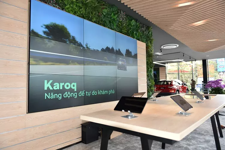 Khu vực Digital Tool với bàn cảm ứng Touch Screen và Tablet.