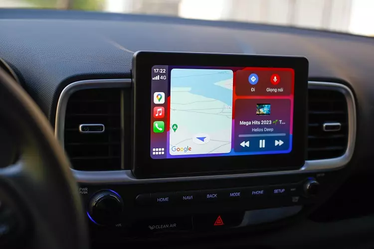 Màn hình giải trí trung tâm của xe Màn hình giải trí trung tâm của xe.