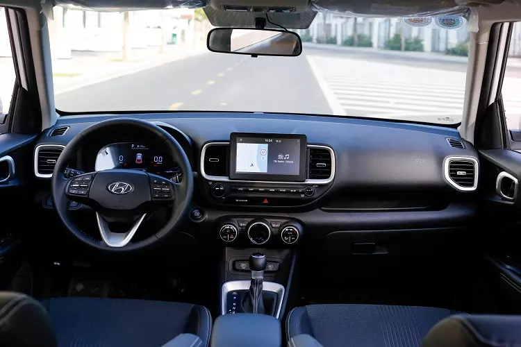 Không gian nội thất Hyundai Venue Không gian nội thất Hyundai Venue.