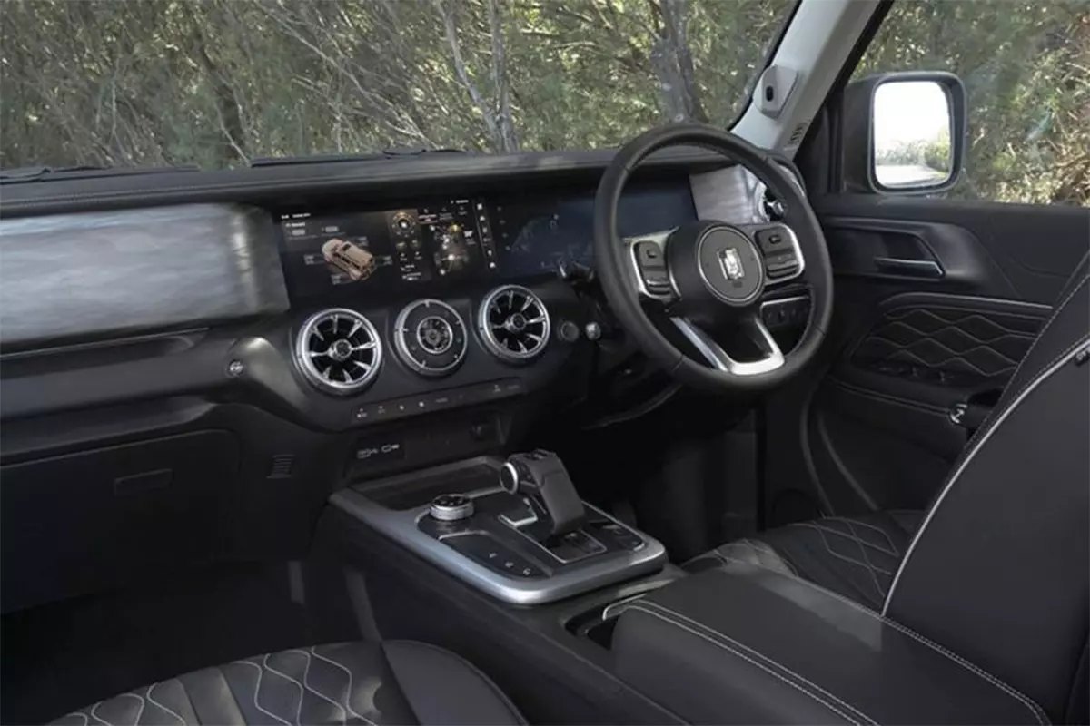 Các trang bị nổi bật bên trong mẫu xe Tank 300 sắp ra mắt thị trường Việt.1