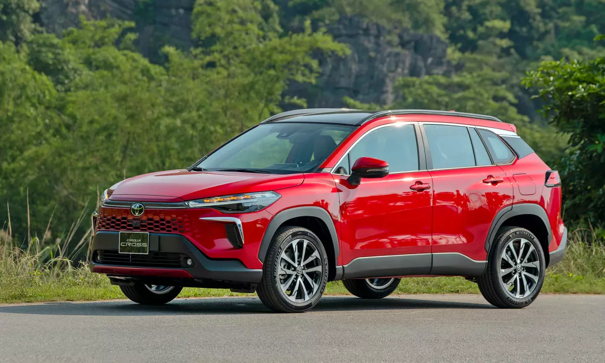 Thông tin xe Toyota Corolla Cross .