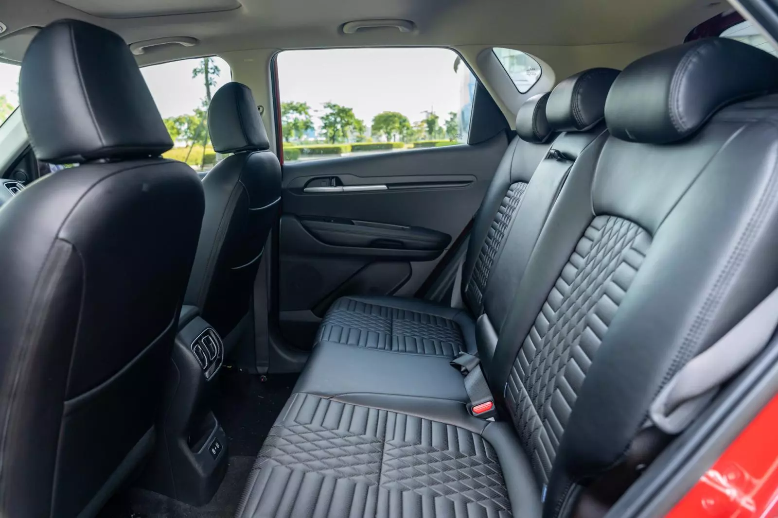 Hàng ghế thứ 2 trên KIA Sonet.