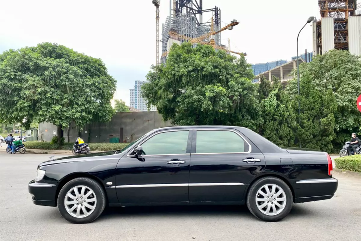 Thiết kế ngoại thất xe Hyundai Centennial JS350 a8