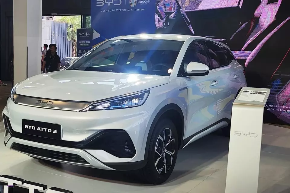 Ngoại hình BYD Atto 3 .