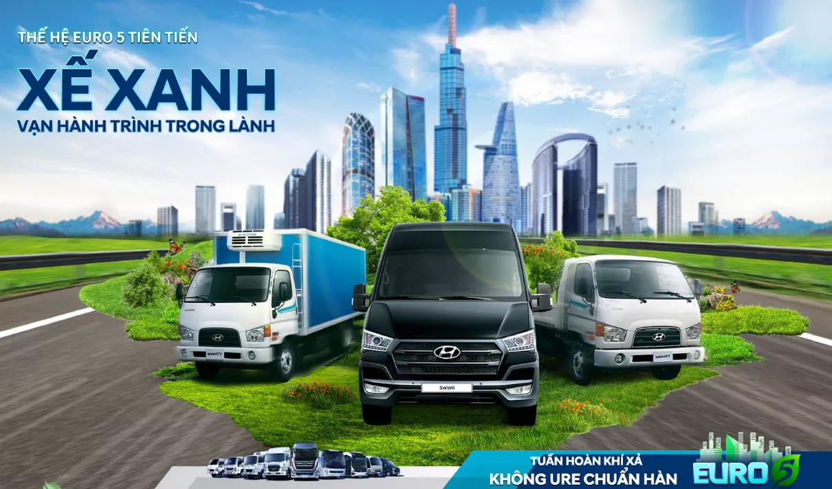  Hyundai Thành Công Thương Mại ra mắt dải sản phẩm Euro 5 tại Việt Nam.