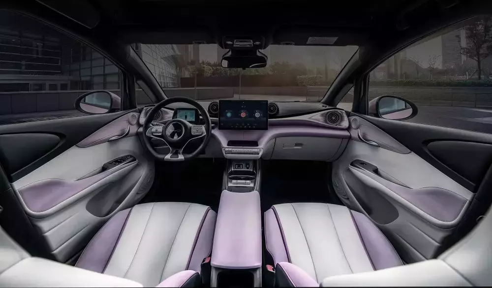 Khoang cabin BYD Dolphin.
