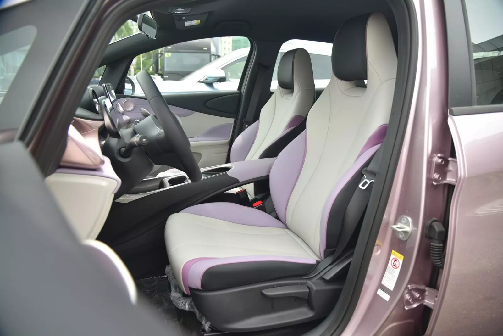 Ghế xe BYD Dolphin.