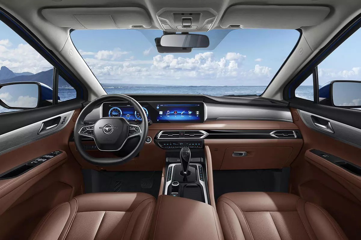 Thiết kế nội thất xe Haima 7X 1