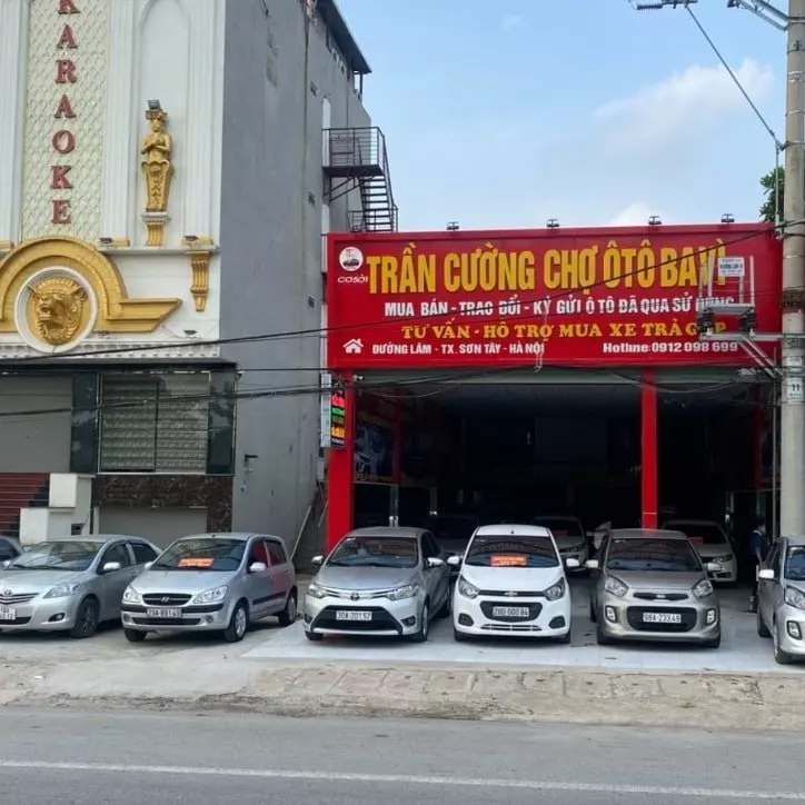 TRẦN CƯỜNG CHỢ Ô TÔ BA VÌ