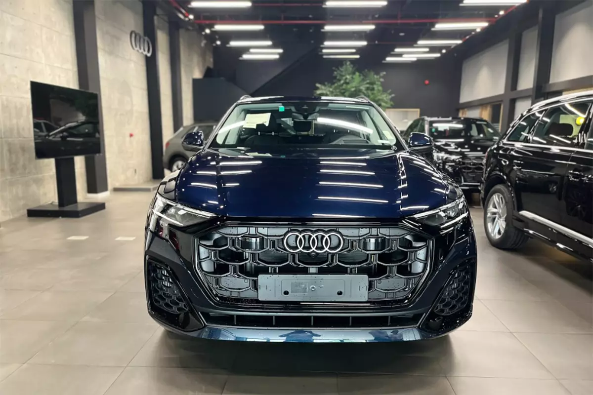 Phần đầu xe Audi Q8 có sự thay đổi tích cực 1
