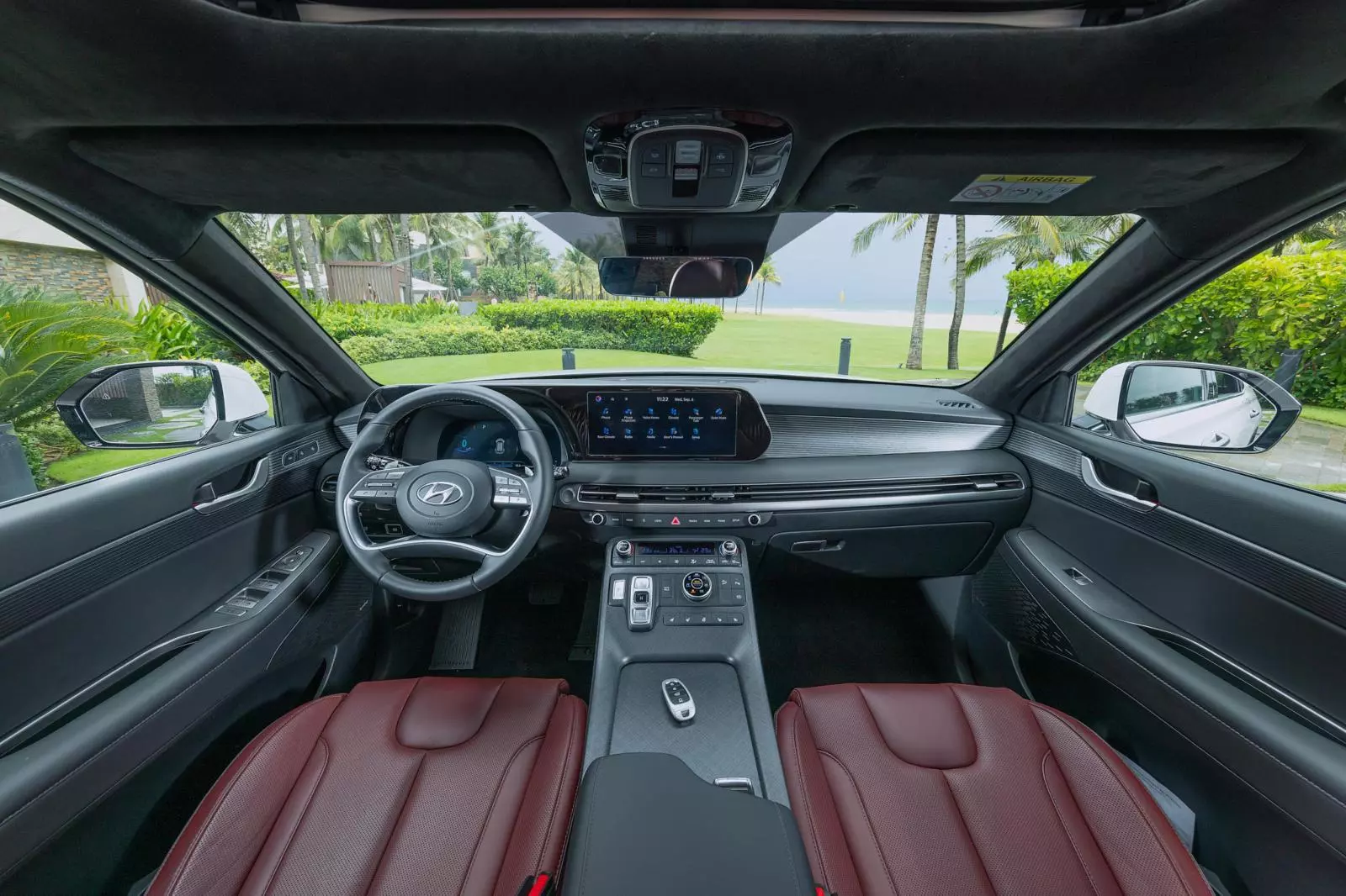 Nội thất tiện nghi trên xe Hyundai Palisade 1