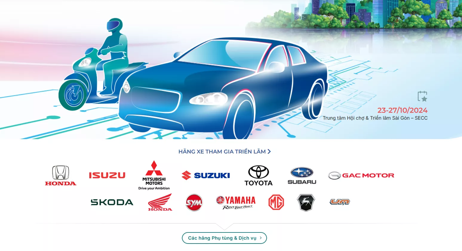 Danh sách các thương hiệu tham gia VMS 2024 trước và sau tháng 8/2024.