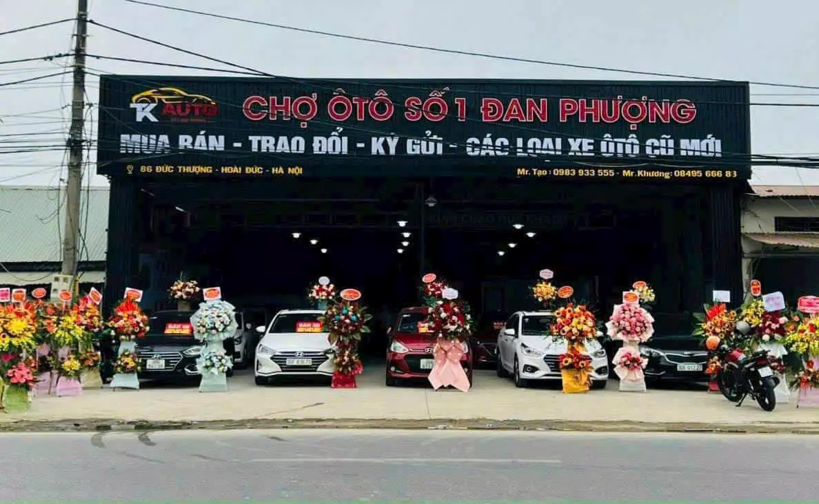 Chợ Oto Số 1 Đan Phượng