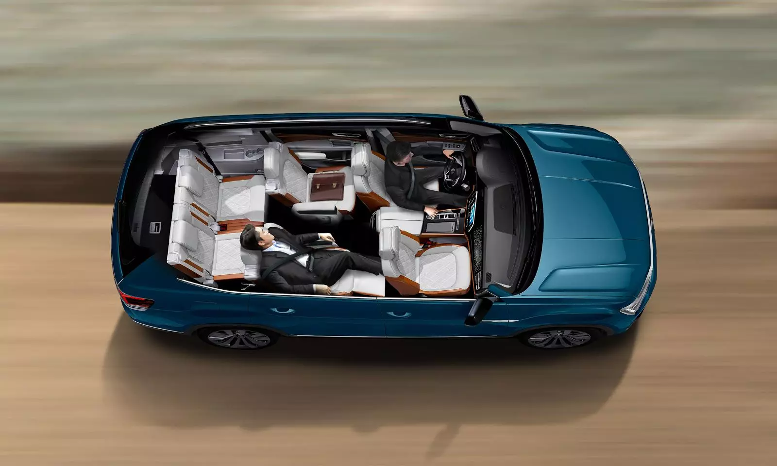 Nội thất Volkswagen Teramont 2024.