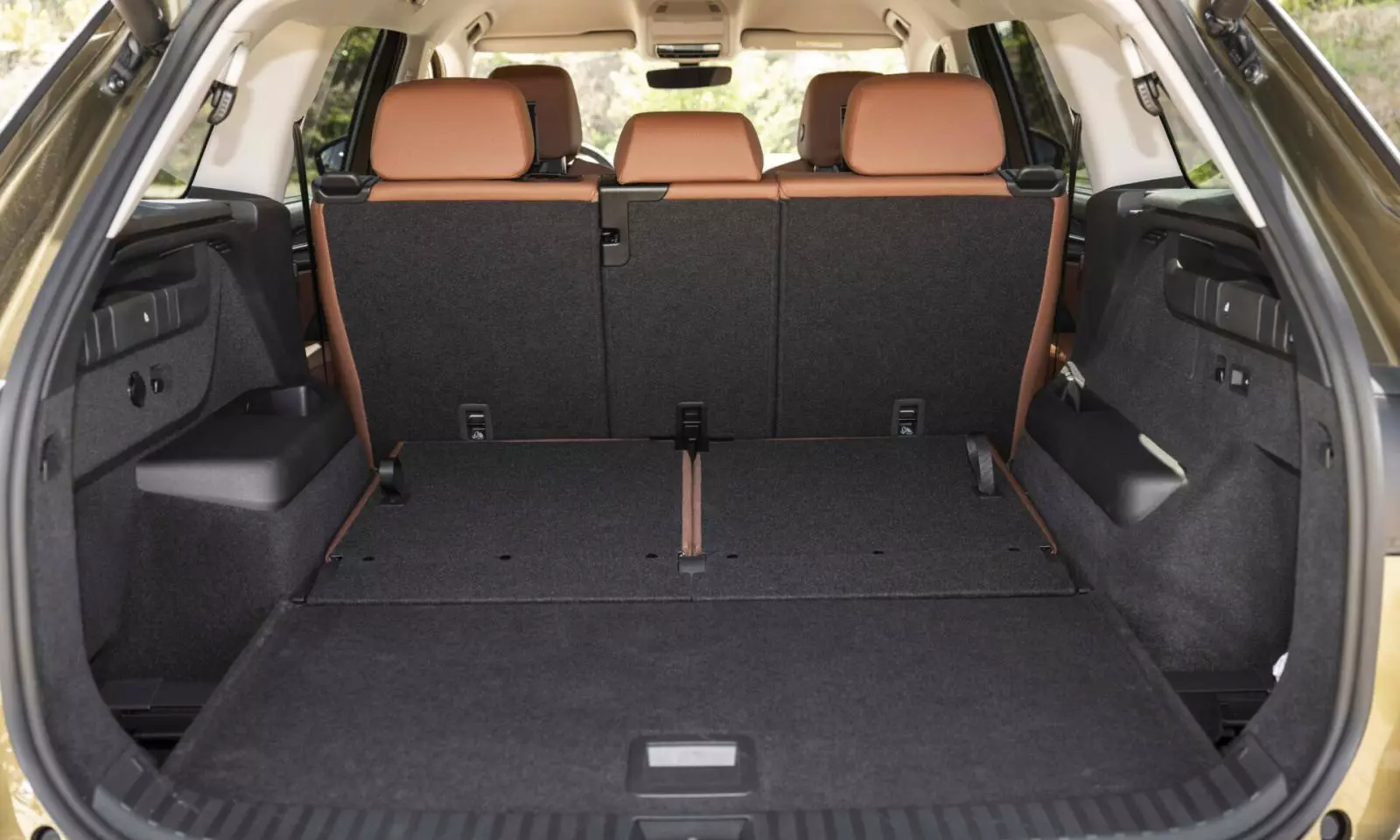 Khoang hành lý Skoda Kodiaq.