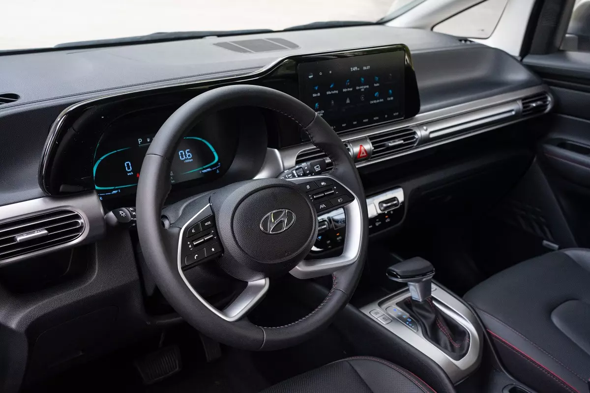 không gian nội thất của Hyundai Stargazer X không gian nội thất của Hyundai Stargazer X.