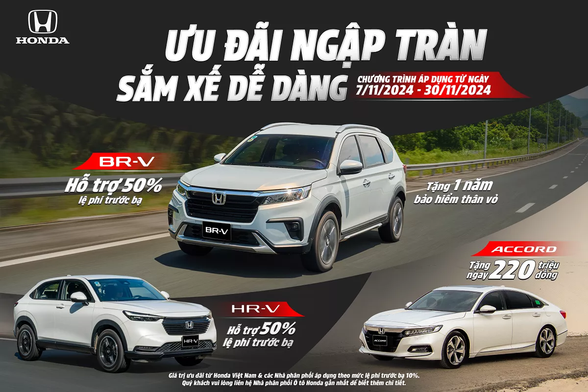 Honda tiếp tục giảm giá sâu cho bộ ba ô tô nhập khẩu, nhiều nhất Honda tiếp tục giảm giá sâu cho bộ ba ô tô nhập khẩu, nhiều nhất .
