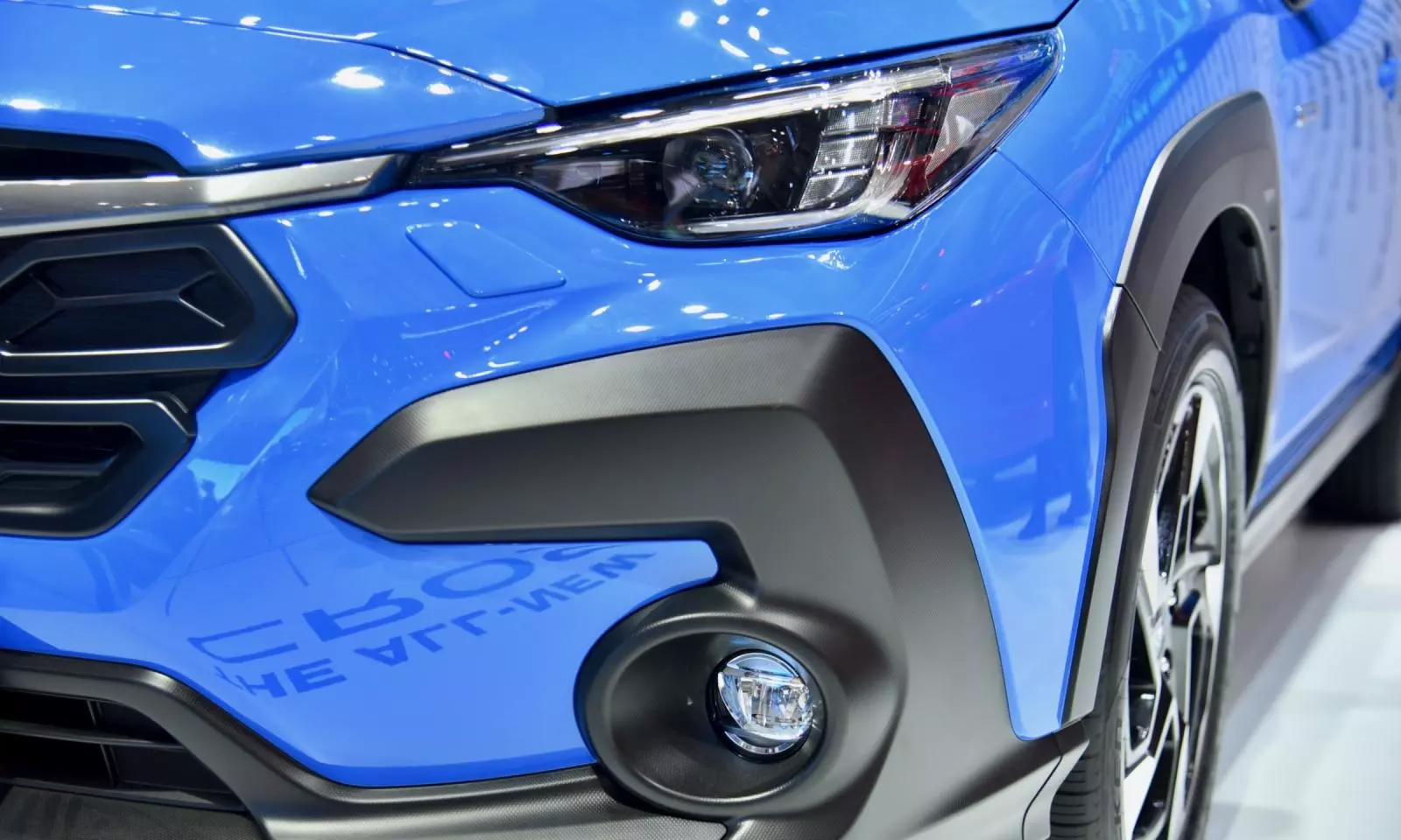 Đèn chiếu sáng trước của Subaru Crosstrek Đèn chiếu sáng trước của Subaru Crosstrek .