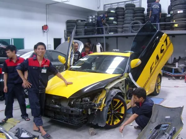 Thay đổi kết cấu xe là một trong những lý do phổ biến không được đăng kiểm.