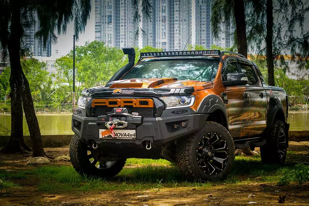 Trang bị cản và chắn gió vẫn được cho phép nếu tuân thủ đúng tỉ lệ .