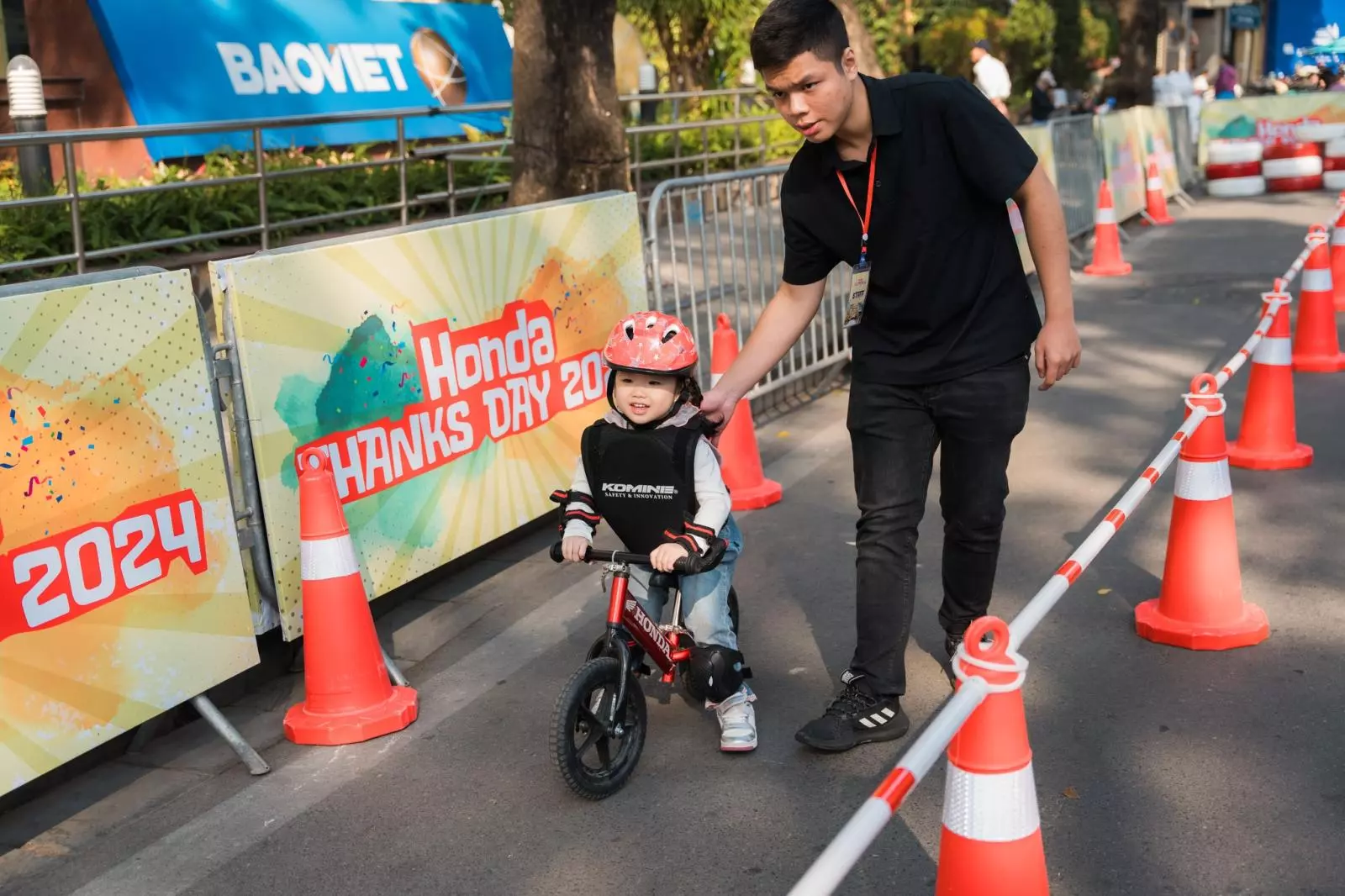 Trải nghiệm lái xe an toàn cho trẻ em.