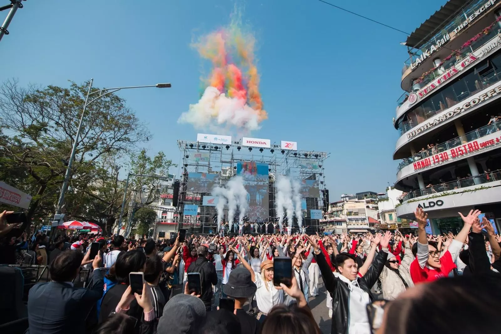 Không khí bùng nổ tại Honda Thanks Day 2024.