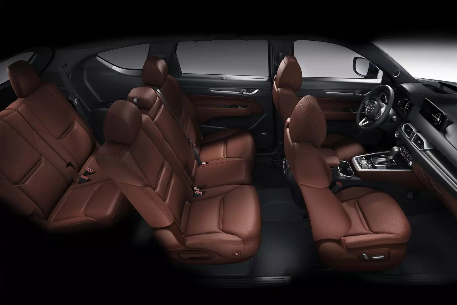 không gian nội thất Mazda CX-8 mới không gian nội thất Mazda CX-8 mới .